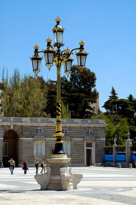 Royal Palace Lamppost