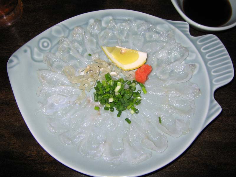 Fugu Sashimi