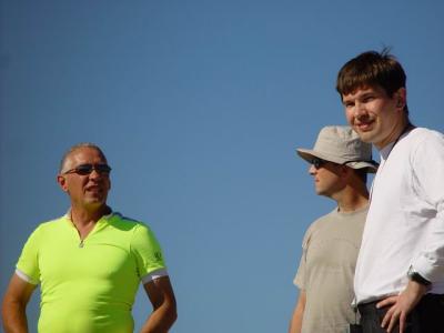 Ernie, Roger, and Andrei