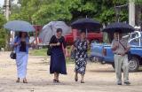 Protection from the Sun, local village people