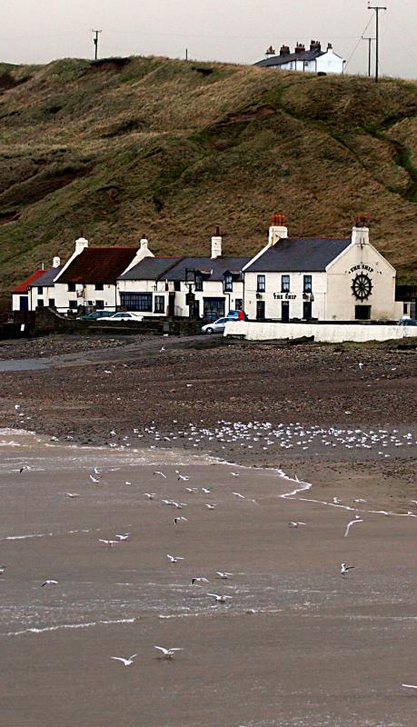 Saltburn beach, England