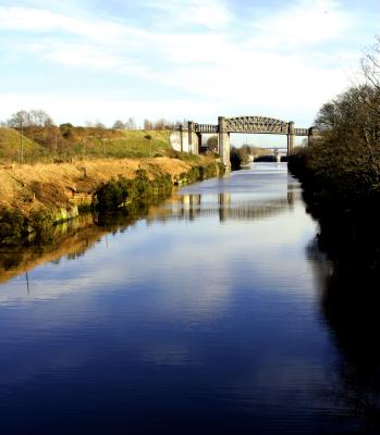 The Manchester Ship Canal at Warrington