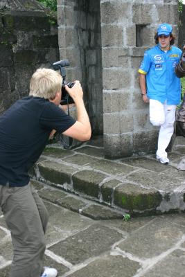 Behind the Scenes with Fernando Alonso