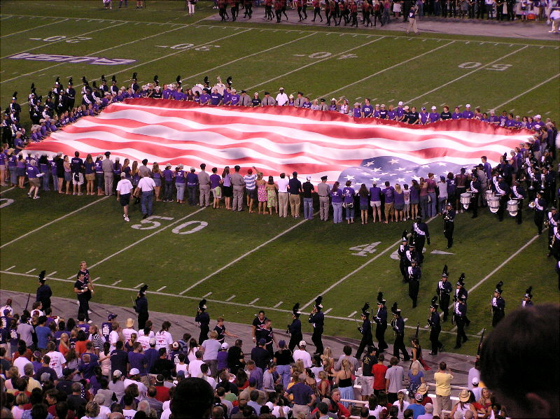 Band Halftime 9-11 Anniversary Thing