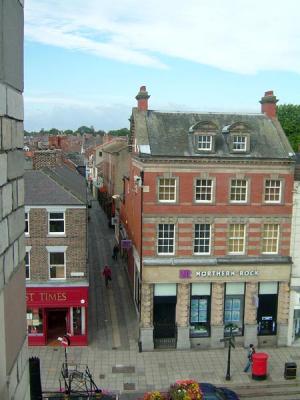 Posthouse Wynd from the Town Clock