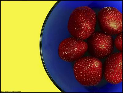 Strawberries in Primary Colors* Ray Soemarsono