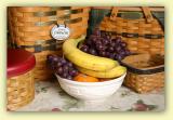 <b>Longaberger and a bowl of fruit</b><BR> <i>by Billy Webb</i>