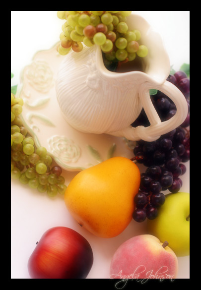<b>Fruit Still Life<BR>in Color</b><br> <i>by Angela Johnson</i>