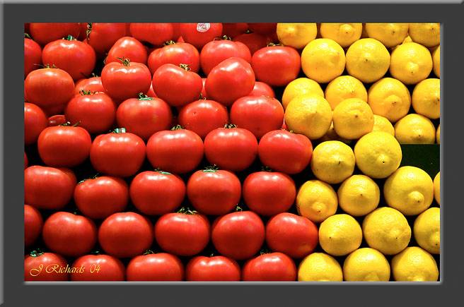 * Produce Market by Lonnit Rysher
