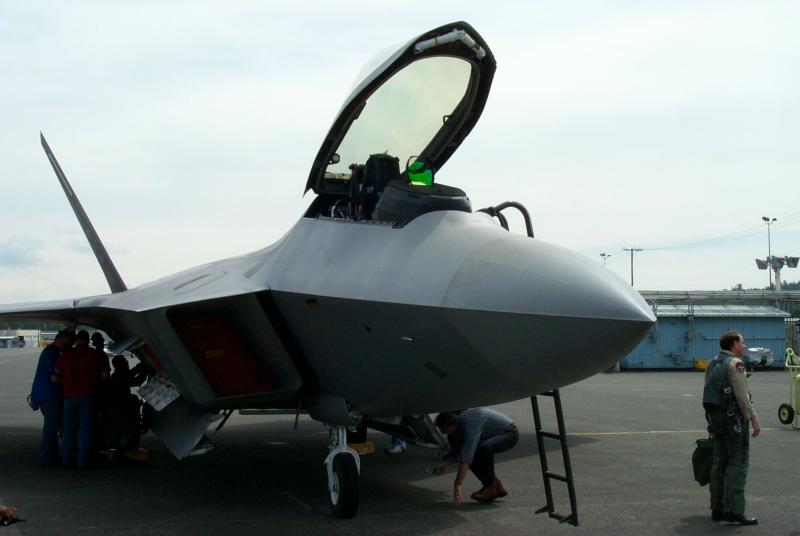 Parked with canopy open