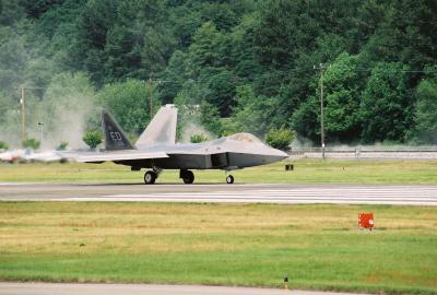 Raptor touches down in the Jet City