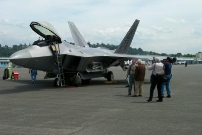 Raptor 4005 spooling down after arrival