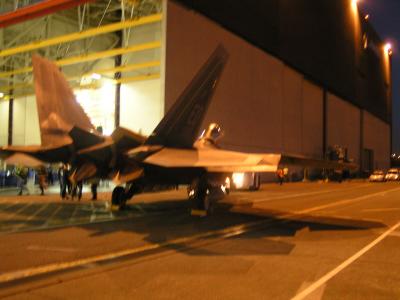 Moving the Raptor into position