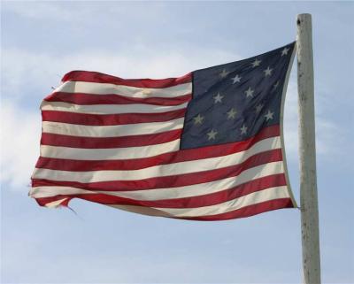 Star Spangled Banner 15 stars and 15 stripes