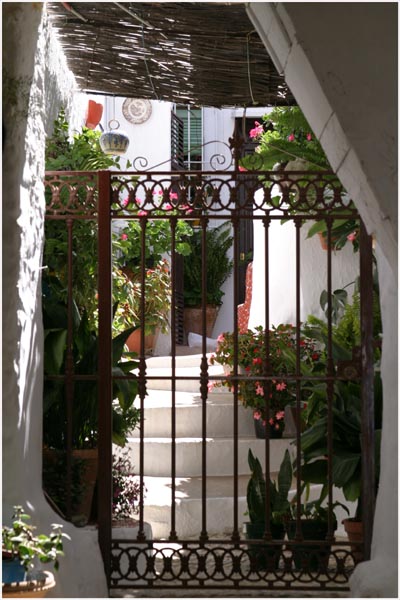 frigliana courtyard