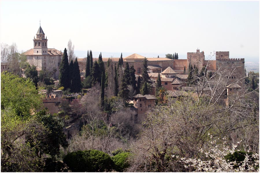 la alhambra from generalife