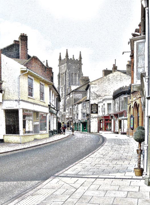 Cromer Town, Norfolk, UK