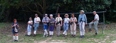 Our group at Taman Negara, complete with those stylish leech socks