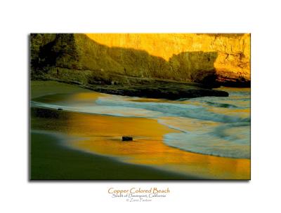 Copper Colored Beach