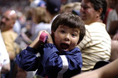 tomahawk chop. . .