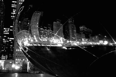 illegal nightime picture of the bean