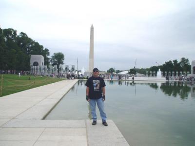me at the WW2 Memorial....