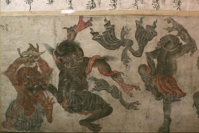 Demons dancing