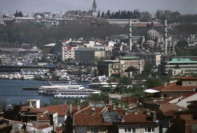 Istanbul view top kapi tele and yeni 1