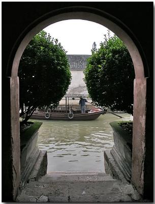 Archway to the canal