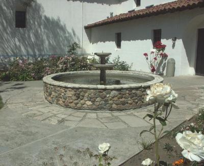 Front fountain