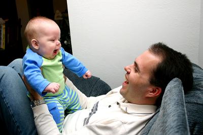 Micah and Daddy