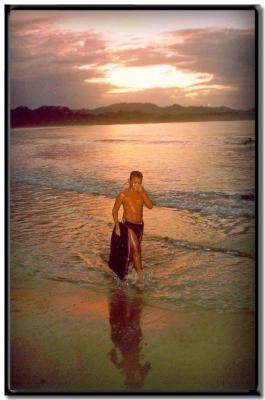 Atardecer en Puerto Viejo