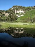 Peak Reflected in Silver Lake