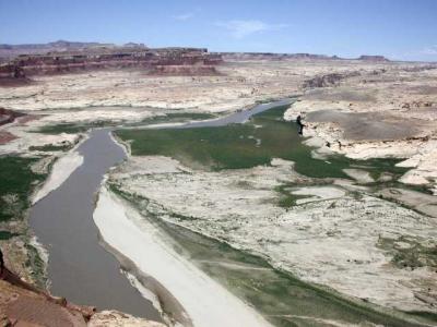 Looking north fromHite overlook