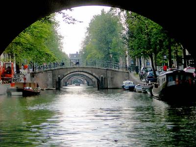 BRIDGES OVER AMSTERDAM CANAL