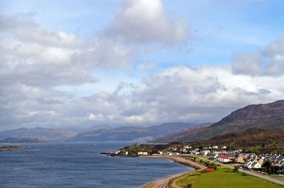 View from the Isle of Skye Toll Bridge