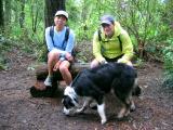 Resting at the top of Wilderness Peak