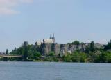 chateau dangers vu de la maine
