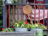 Antique store porch