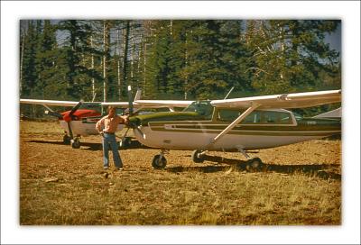 Me, Charter to the North Rim - Elevation is 9,500ft...