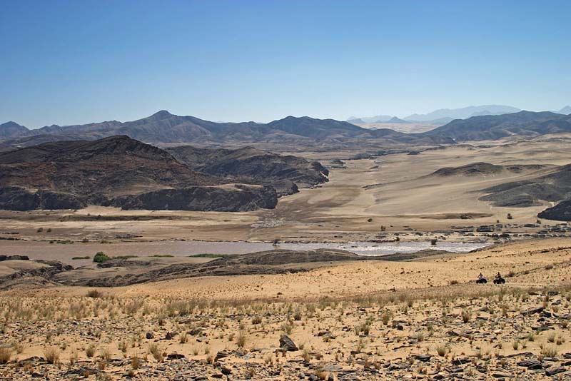 View of Angola from Namibia