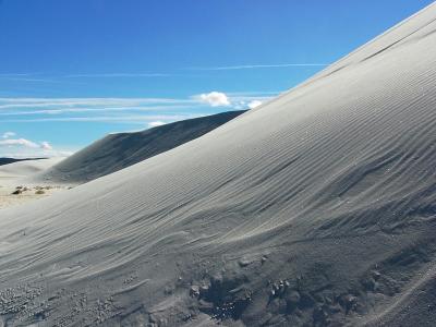 LIGHT, SHADOW AND FORMS IN WHITE SANDS GALLERY