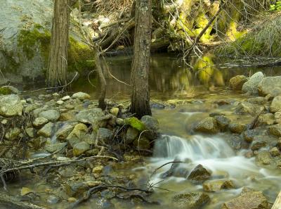 Unexpected Waterfall, Tenaya Creek [D]