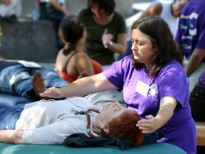 Healer in Washington Square Park