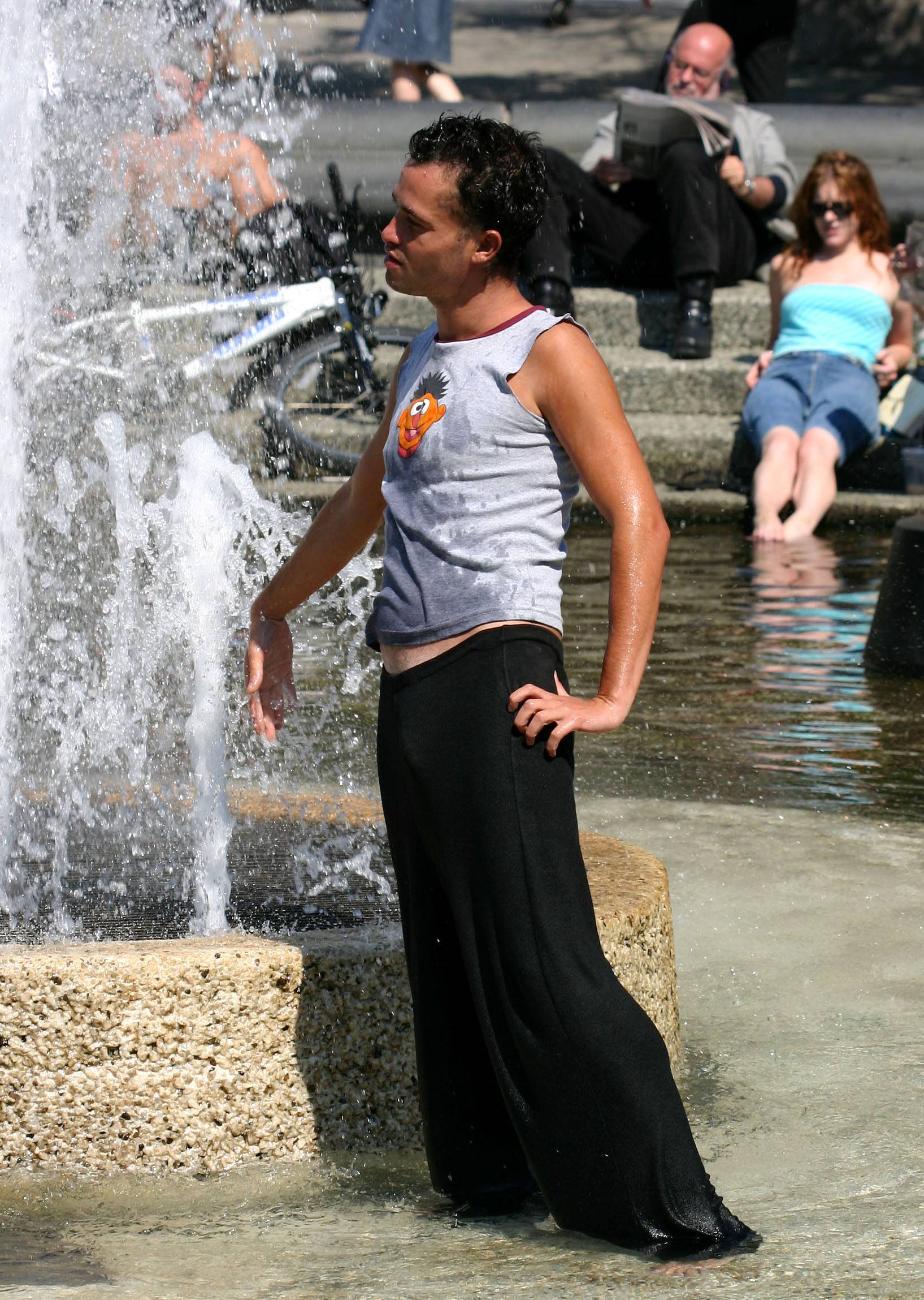 Performance Artist in Washington Square Park