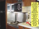 NEW MICROWAVE AND COOK-TOP STOVE