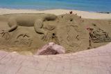 DSC01725 - Beautiful sand sculpture by local atrist