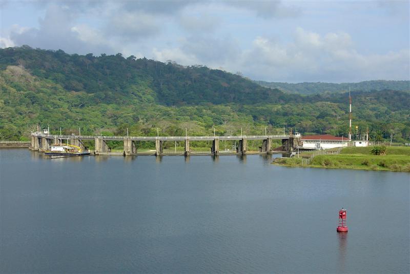 DSC01486 - Gatun Dam to control water levels in the lake