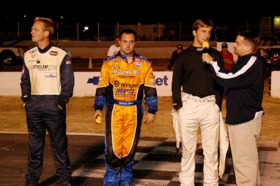 Troy Regier, Michael Lewis and A. J. Foyt IV/Madera