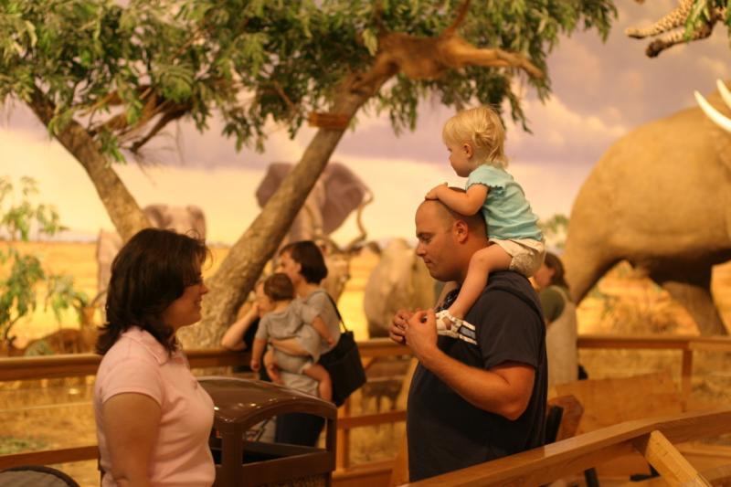 The gang at Cabelas
